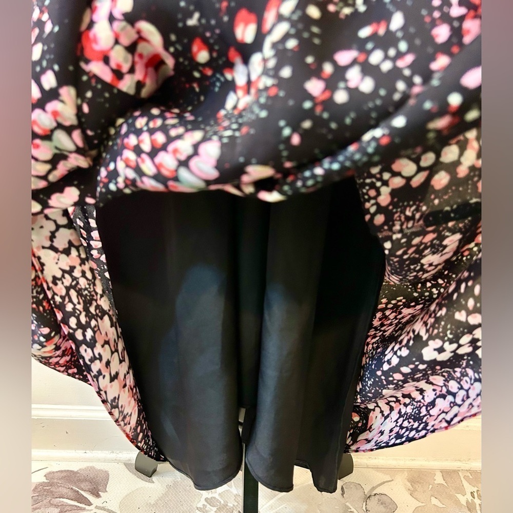 Reiss Amira Animal Print Fitted Midi Dress Size US 10/UK 14 - Picture 13 of 16